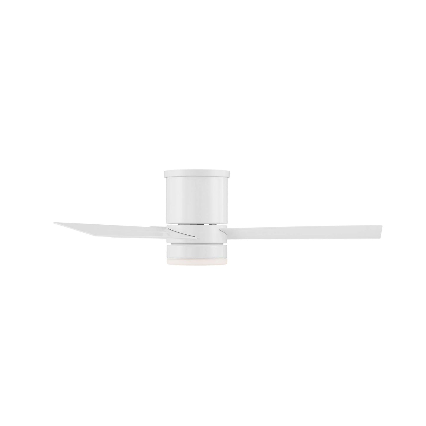 Axis 44" smart flush fan, 3000K LED, remote, Alexa/Google/Samsung/iOS/Android.