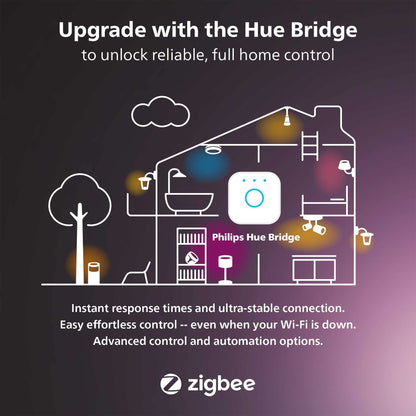 Philips Hue Enrave Large Black Ceiling lamp