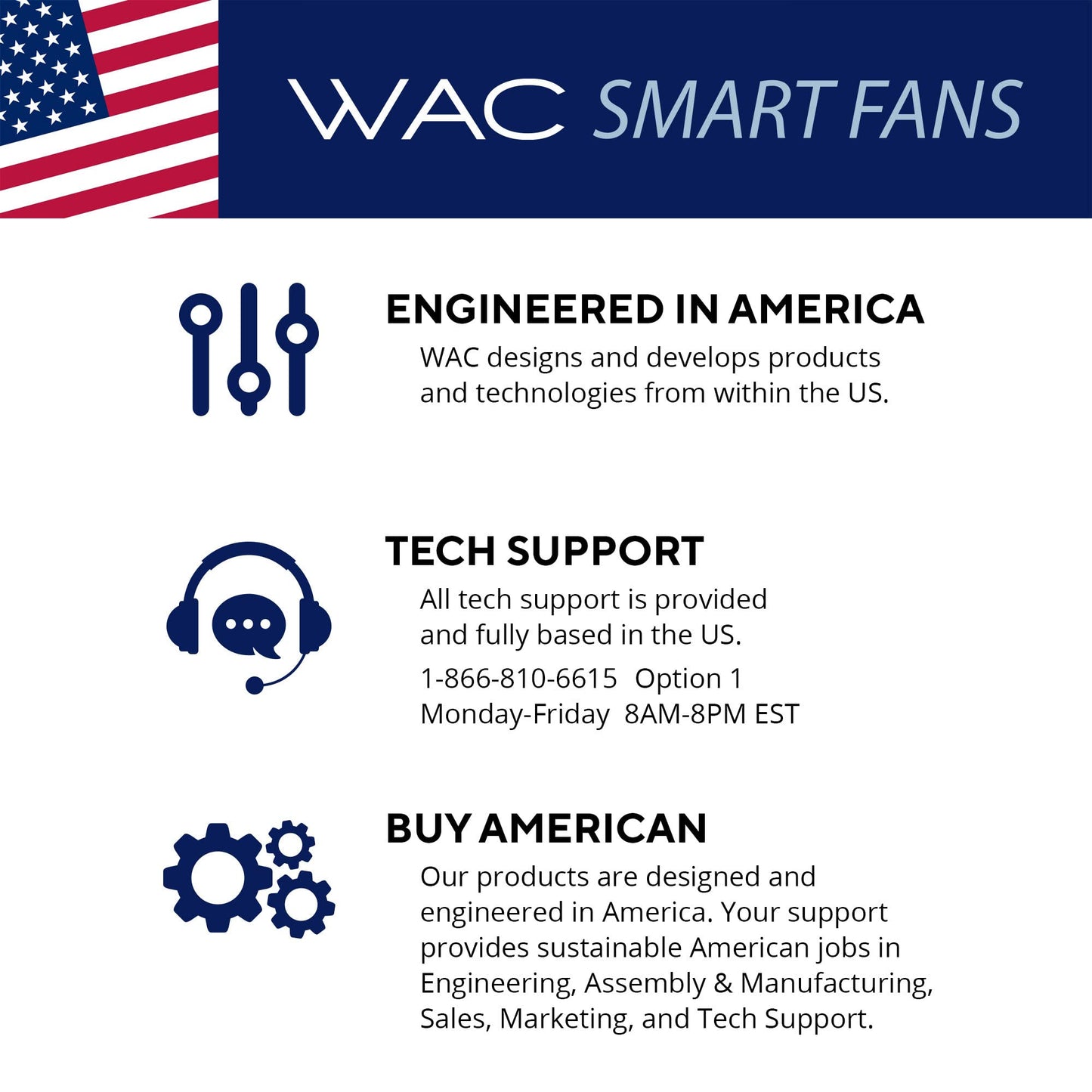 Orb 44" smart fan, 3000K LED, remote + wall cradle, Alexa/Google, indoor/outdoor.